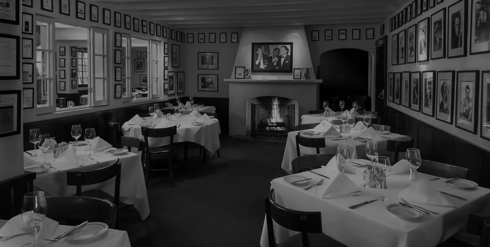 Lucky's Steakhouse Montecito Menu Interior ambiance of Lucky's Steakhouse Montecito — the classic steakhouse experience