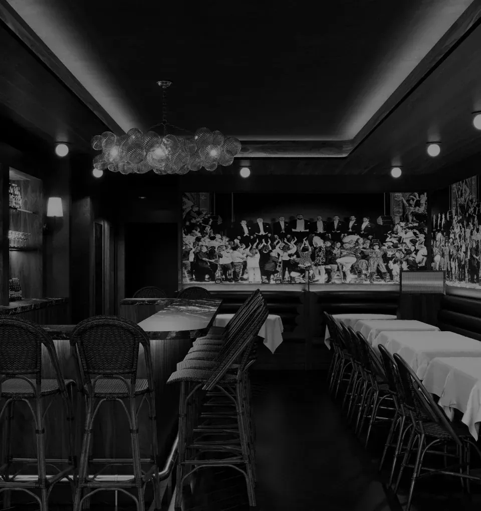 Lucky's Steakhouse SOHO interior — the Lucky's tradition brought to NYC